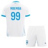 Maillot de Supporter Olympique de Marseille Mbemba 99 Domicile 2024-25 Pour Enfant